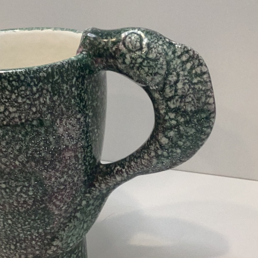 🦄 Pair of Rare Starbucks Seahorse Handle Mugs - Hand Painted, Made in It - Picture 11 of 16
